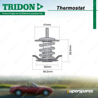 Tridon Thermostat Insert Height 36.5mm - Compatible with Cooling System