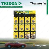 Tridon Top Thermostat Merchandiser - Fully Modular Display Pack of 12