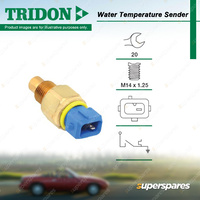 Tridon Water Temperature Switch with Warning Light for Peugeot 206 CC 307 N5 106