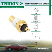 Tridon Water Temperature Switch for Holden EH EJ EK FB FC FE FJ FX