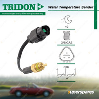 Tridon Water Temperature Gauge Sender for Kia Sorento JC 2.5L A5 01/05-01/07