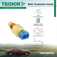 Tridon Water Temperature Switch with Warning Light for Citroen Berlingo C3 Xsara