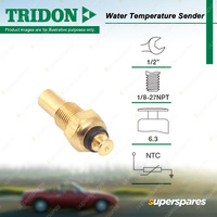 Tridon Gauge Water Temperature Sender for HSV Commodore VN 3.8 i V6 LN3 89-91