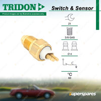 Tridon Light Water Temperature Switch for Mazda 323 FA 1.3L 4cyl 44kW 1977-1980