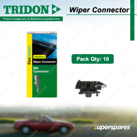Tridon Wiper Connectors FlexConnect MG Ultimate Wiping Performance - Pack of 10