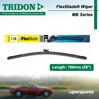 Tridon FlexBlade Wiper Blade MB Series 28In - Natural Synthetic Rubber