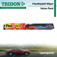 Tridon FlexBlade Wiper Blade Value Pack for Holden Commodore VE-VF