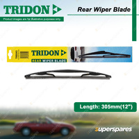 Tridon Rear Wiper Blade Conventional Blade 305mm - Direct OE Replacement TRB045