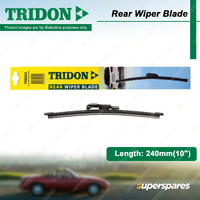 Tridon Rear Wiper Blade Beam Blade Length 240mm - Direct OE Replacement