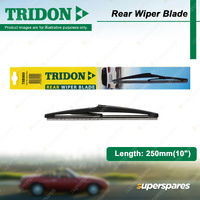 Tridon Rear Wiper Blade Conventional Blade 250mm - Direct OE Replacement TRB069