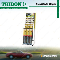 Tridon FlexConnect Wiper Blade Workshop Merch Freestanding - Direct OE Fitment