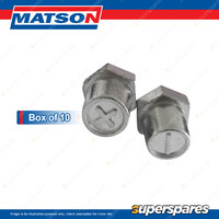 Matson STD battery terminal accessory -Neg Lead SAE 3/8 Bolt type Box of 10