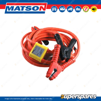 Matson Jumper Leads - 750 Amp 2 B&S 35mm2 cable 4 metre Surge protected