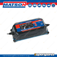 Matson Battery Charger 12 volt 1.5 - 10amp 9 or 6 Stage Charging LED Status