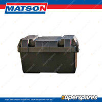 Matson Large Battery Box Inc. mounting hardware & Strap - 390 x 180 x 195mm