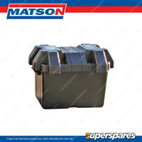 Matson Small Battery Box Inc. mounting hardware & Strap - 270 x 180 x 195mm