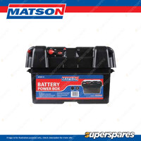 Matson Battery Power Box with 2 x USB Output 350mm x 175mm x 200mm