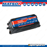 Matson Battery Charger 12v 5 amp 5 Stage Fully Automatic Up to 100Ah