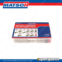 Matson Battery Terminal Assortment Inc. terminals and covers- 50 pcs