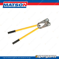Matson Heavy duty forged steel Copper Terminal and Lug Crimper 6-120mm2