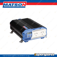 Matson Inverter 1100w Continuous / 2200w Peak Modified Sine Wave Power 12v-240v