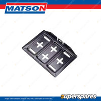 Matson Small Size Heavy Steel Battery Tray - 11" 300mm x 7" 175mm