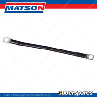 Matson Switch Cable Switch to Starter 00 B&S 10 inch 65mm2 - Black Colour