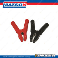 Pair of Matson Fully Insulated Battery Booster Clamp - Rated to 600 Amp