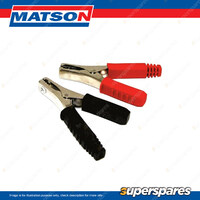 Pair of Matson High quality Battery Clamps Battery Clips Rated to 12V 75 A