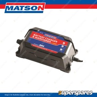 Matson 12V 1.2 Amp Smart Battery Charger - Ideal for All Lead Acid Batteries