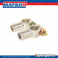 Matson Negative Battery Terminal - Up to 50mm2 Cable Tin Plated Box of 100