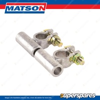 Matson Negative Battery Terminal - Up to 65mm2 Cable Tin Plated Box of 5