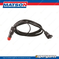 Matson Accessory Cable - 3M Length 2 Pin Waeco Plug to Cigarette Plug