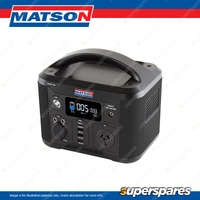 Matson Lithium Portable Power Station - 240V 300 Watt Pure Sine Inverter