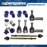 Ball Joint Rack End Tie Rod End & Bush Kit for Holden Commodore VN VP VL Power