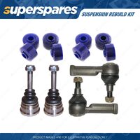 Ball Joint Tie Rod End Sway Bar Bush Rebuild Kit for Holden Commodore VN VP VL