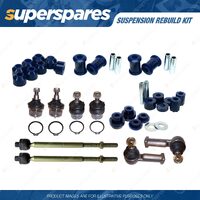 Ball Joint Rack End Tie Rod End & Bush Rebuild Kit for Ford Fairlane NF NL LTD