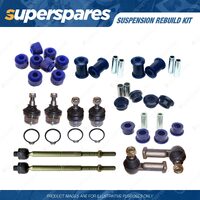 Ball Joint Rack End Tie Rod End & Bush Rebuild Kit for Ford Falcon EA 88-89