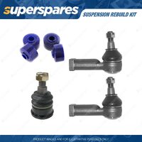 Ball Joint Tie Rod End Sway Bar Bush Rebuild Kit for Holden Crewman VZ 2WD 04-07
