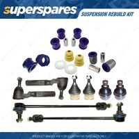 Ball Joint Tie Rod End Sway Bar Link & Bush Rebuild Kit for Ford Territory SX SY