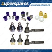 Ball Joint Tie Rod End Bump Stop & Bush Rebuild Kit for Holden Territory SX SY
