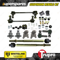 Front Whiteline Suspension Rebuild Kit for Holden Rodeo RA 2WD 4WD 4/6CYL 03-05