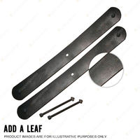 Trupro 12mm Thick HD Universal 1.5 -2 Inch Add a Leaf Helper Spring 35mm - 50mm