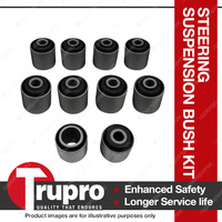 Trupro Rear Trailing Arm + Panhard Rod Bush Kit For Nissan Patrol Y60 GQ Y61 GU