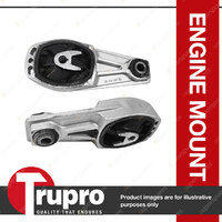 2 Pcs Trupro Rear Engine Mounts for Citroen C3 EB2DT 1.2L 9/17-On Auto Manual