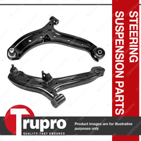2 x Trupro Front Lower Control Arms for Hyundai Accent LC Hatch Sedan 1.5L 99-05