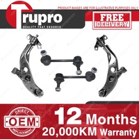 Trupro Front Lower Control Arm Sway Bar Link Kit for Ford Probe ST Telstar AX
