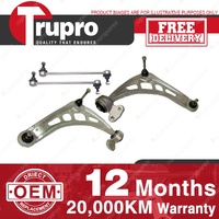 Trupro Front Lower Control Arm Sway Bar Link Kit for BMW 3 Series E46 98-05