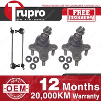 Trupro Front Lower Control Arm Sway Bar Link Kit for Audi A3 8P 06/04-05/13
