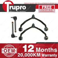 Trupro Front Upper Control Arm Sway Bar Link Kit for Kia Sportage JA 97-03